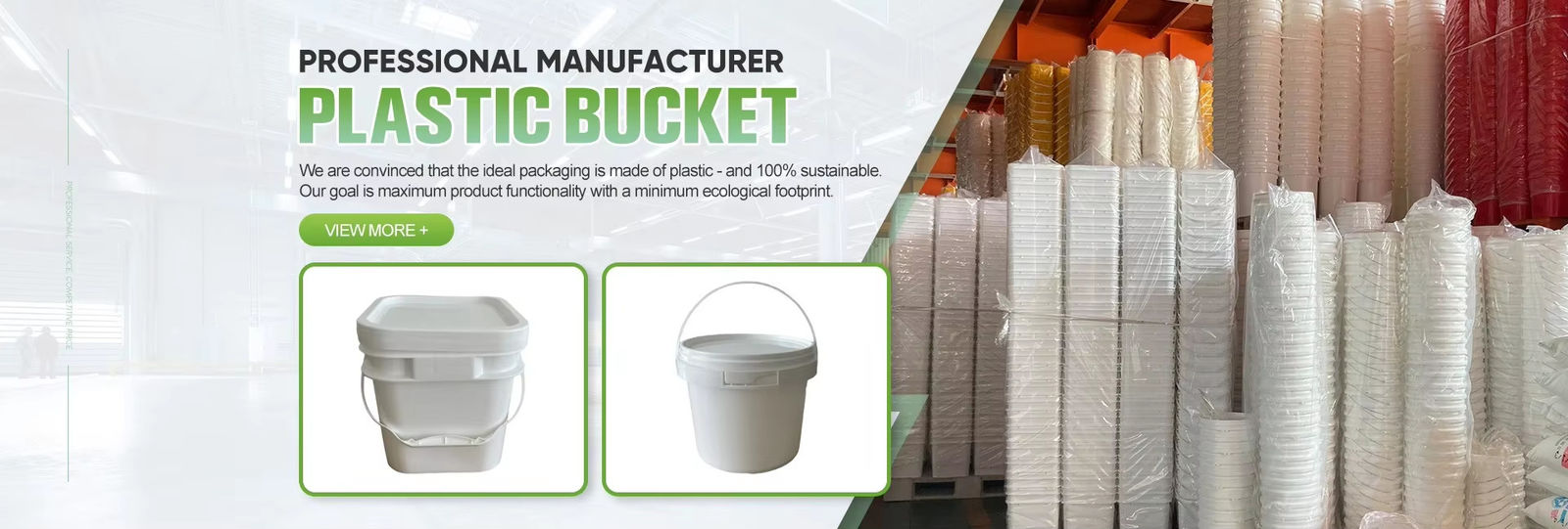 Boîtes ronds en plastique