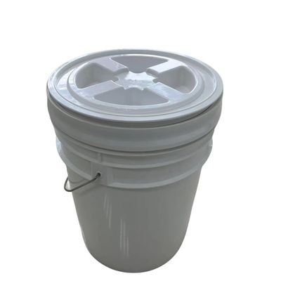 Bouteille ronde en plastique de 5 gallons et 6 gallons à l'épreuve des fuites avec poignée