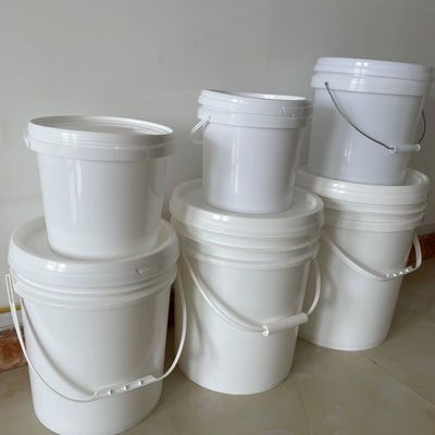 Seau de compost de 20L/25L avec poignée métallique et écran de soie d'impression/transfert thermique/IML