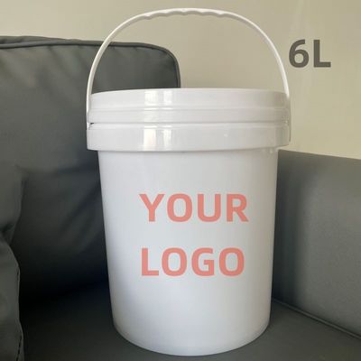 Bouteilles en plastique imprimées en polypropylène avec logo personnalisé 4L 5L 6L 8L