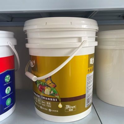Écran à soie/transfert thermique/impression IML Seau en plastique 5L/10L avec couvercle étanche