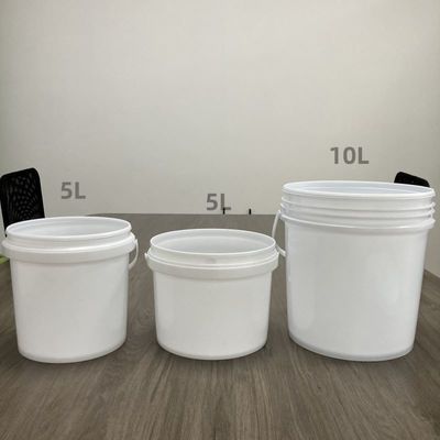 Bouteille en plastique de qualité alimentaire en polypropylène 4L 5L 8L 10L 15L 18L avec impression par transfert thermique