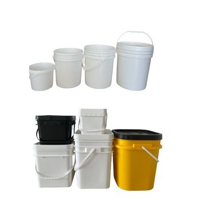 Couvercle et poignée de seau carré De cuve en plastique HDPE pour les accessoires de stockage de grains de café