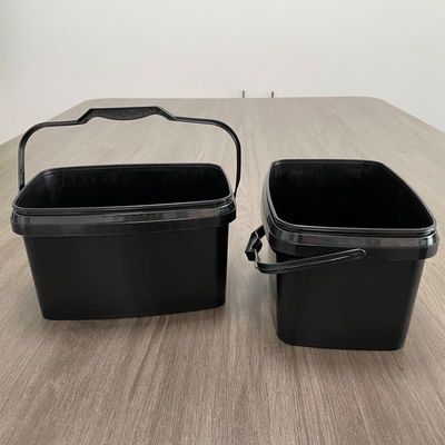 Container de glace carré rouge certifié GAP/ISO/FDA avec impression personnalisée et personnalisation