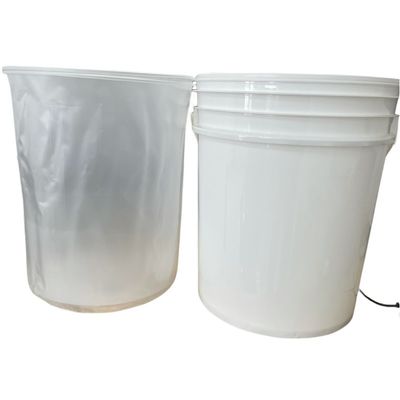 Convient pour le remplissage des seaux en plastique jetable rouge