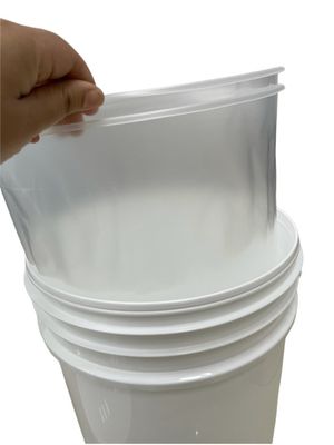 Convient pour le remplissage des seaux en plastique jetable rouge