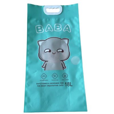 Sac à litière pour chat en PE avec poignée et fermeture à glissière Le meilleur choix de votre ami félin