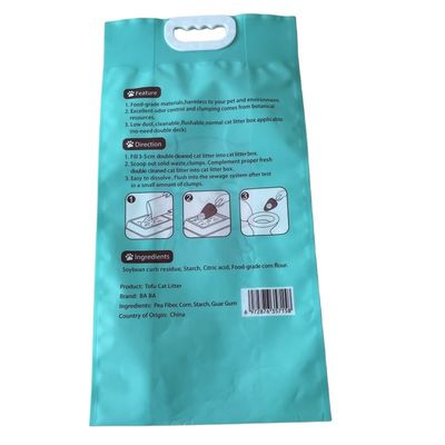 Sac à litière pour chat en PE avec poignée et fermeture à glissière Le meilleur choix de votre ami félin