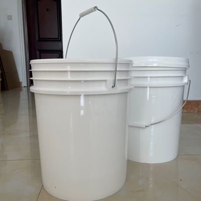 GAP/ISO/FDA certifié 5 gallons contenant du contenant en plastique avec couvercle et poignée