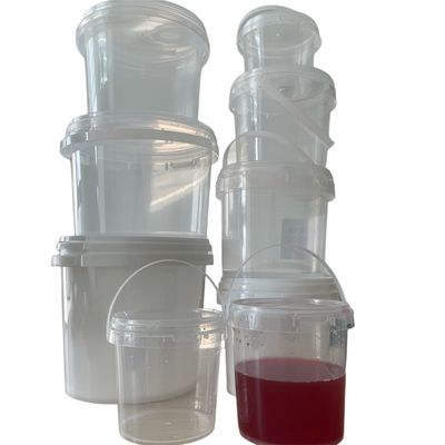 32 oz de donuts personnalisés, seau Acai, seau PP, contenant à emporter, noir