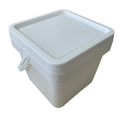 1 gallon de seau carré avec couvercle 4 litres d'épaisseur 1,0 à 2,5 mm Solution de stockage d'outils