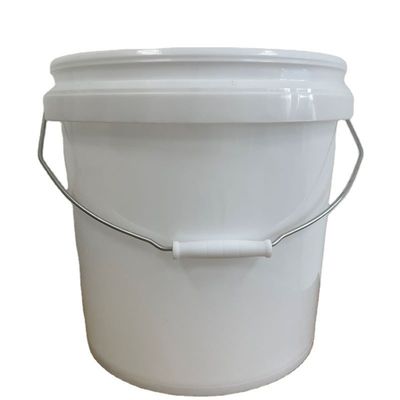 Contenant en plastique de recyclage en PP de 5 gallons, 6,5 gallons, 20 litres, 25 litres, avec couvercle et poignée