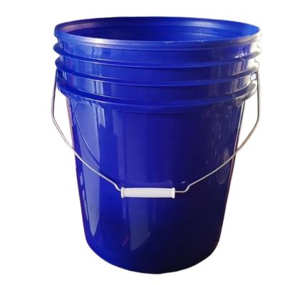 Certificat GAP/ISO/FDA Seau en plastique en PP avec couvercle étanche et épaisseur de 1,0 à 2,5 mm