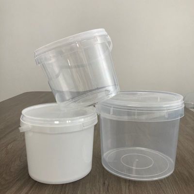 Un seau de bonbons durable de 1 litre, un seau en plastique en popcorn imprimé de 32 oz, avec couvercle et poignée.