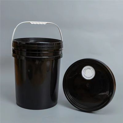 Bouteille de peinture en plastique transparente de 5 gallons Personnaliser Oui Bouteille de peinture en plastique de 20 litres