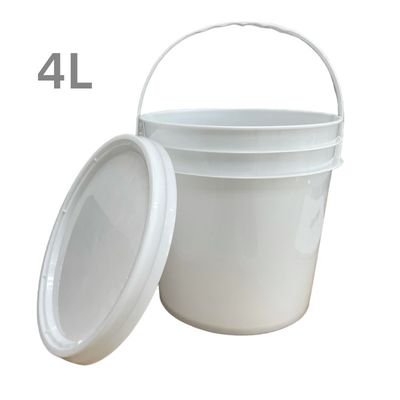 Logo personnalisé 1L 2L 3L 4L Contenant transparent Emballage Seau en plastique avec couvercle