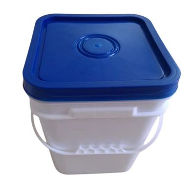 Récipient en plastique rond ou carré de 1 à 25 litres, de grande durabilité
