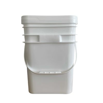 3L 4L 10L PP Bouteilles carrées en plastique avec couvercle pour la personnalisation de qualité alimentaire personnalisée