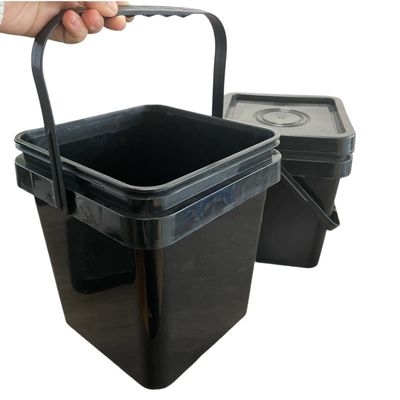 Emballage alimentaire personnalisé Bouteille en plastique carré de 5L avec conception facile à ouvrir et impression IML