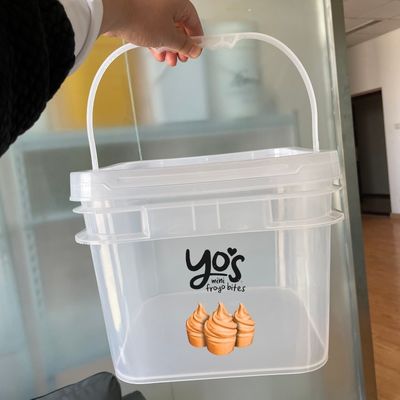 4L 5L 6L 8L Bouteilles en plastique carré avec poignée carré ou rond rond ou carré