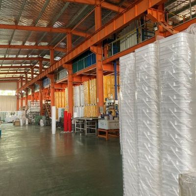 Snack personnalisable 3L évier en plastique blanc clair de qualité alimentaire avec couvercle et poignée
