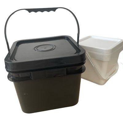 2 gallons de godets de qualité alimentaire stockage dans un récipient exempt de BPA avec certification GAP/ISO/FDA