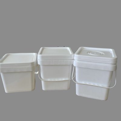 Bouteille en plastique HDPE ronde ou carrée de 10 litres Durable et robuste épaisseur de 1,0-2,5 mm