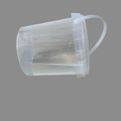 1L de bouteilles rondes en plastique de qualité alimentaire en PP imprimées sur mesure épaisseur anti-fuite de 1,0 à 2,5 mm