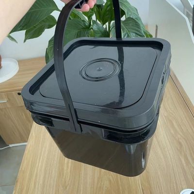 Bouteille en plastique d'impression personnalisée pour les grains de café