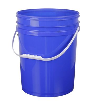 Des seaux de peinture en plastique de 20 litres avec une conception facile à ouvrir et des poignées robustes