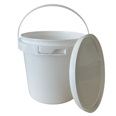 Emballage à l'épreuve des tambours 2L Bouteille de beurre transparente Bouteille blanche transparente Bouteilles en plastique