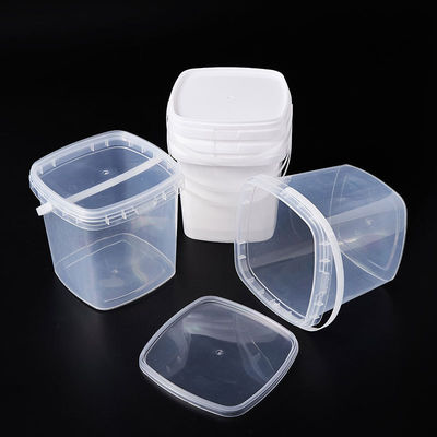 Bouteille ronde transparente 5L 6L 7L 8L 10L 15L en plastique Bouteille carrée de qualité alimentaire