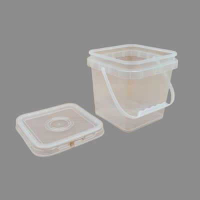 Personnaliser l'impression IML en seaux en plastique pour une marque personnalisée et recyclable