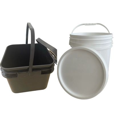 Personnaliser un seau en plastique rond de 5L/8L pour l'eau minérale d'une épaisseur de 1,0 à 2,5 mm et durable