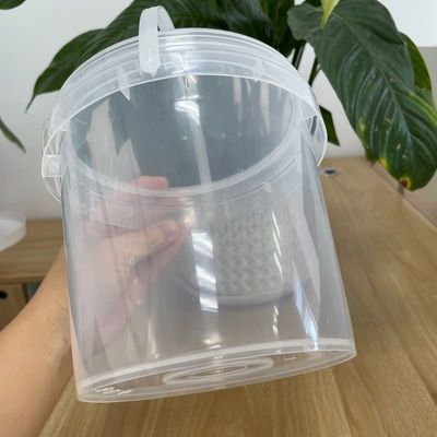 Boîte en plastique durable personnaliser le contenant de crème glacée en PP avec un design personnalisé