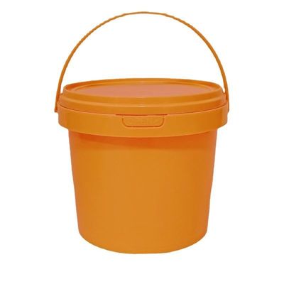 1L-10L Bouteilles en plastique transparent avec couvercle et poignée d'épaisseur multifonctionnelle de 1,0-2,5 mm