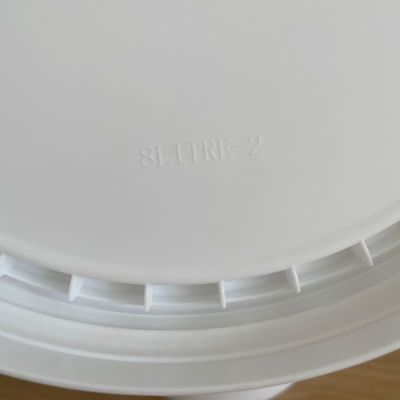 Outil personnalisé 2L 5L 8L 10L 20L 25L 5 gallons seau en plastique avec couvercle et poignée durable
