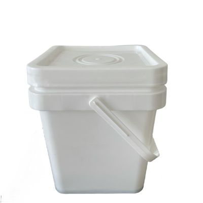 Bouteille en plastique industriel avec poignée couvercle Bouteille carrée multifonctionnelle