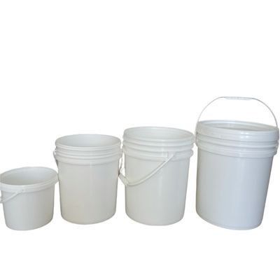 Recycler un seau de 5 gallons avec un couvercle et un logo personnalisé 1 litre 5 litres 20 litres Seau en plastique