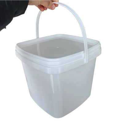 Container alimentaire à épices et à cornichons avec couvercle et poignée d'impression à écran de soie/transfert thermique/IML