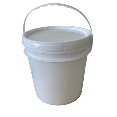 Bottes et seaux en plastique HDPE de 3 gallons bleus pour les solutions de manutention de matériaux alimentaires