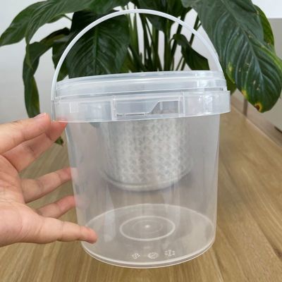 Écran à soie/transfert thermique/impression IML Seau en plastique de 11L avec bouchon