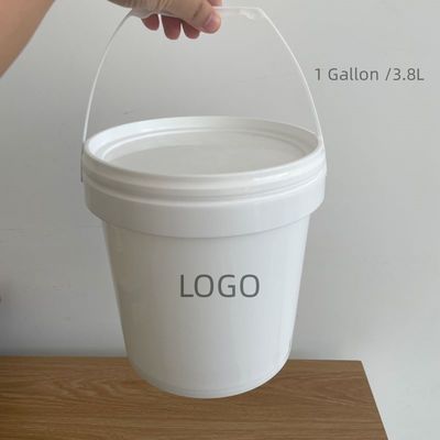Seau de stockage de soupe avec couvercle et poignée Ronde cuve en plastique sans BPA Épaisseur de 1,0 à 2,5 mm