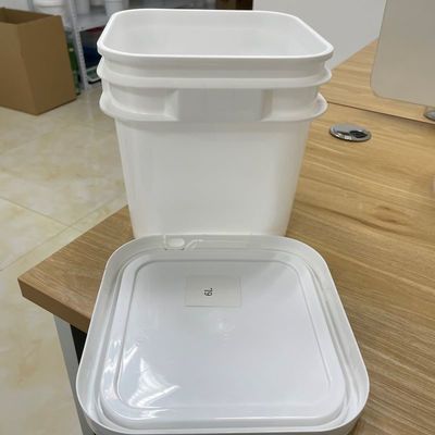 Sceau anti-altération 5L 6L Bouteille carrée avec couvercle scellé et bouteille en plastique imprimée avec logo