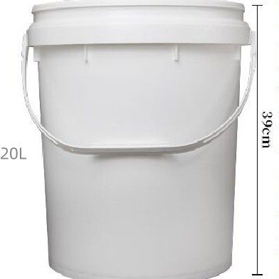 Seau et seau en plastique jaune pour 1L 2L 3L 4L 5L 8L 10L 15L 18L 20L