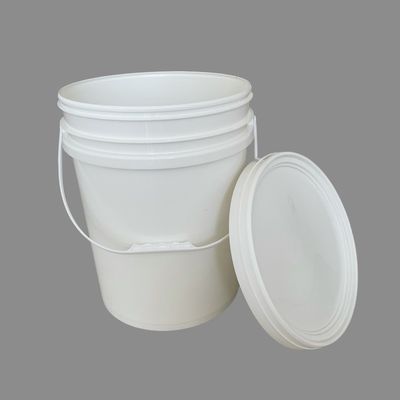 Commande de seau en plastique avec poignée de seau en plastique époxy certifié GAP/ISO/FDA
