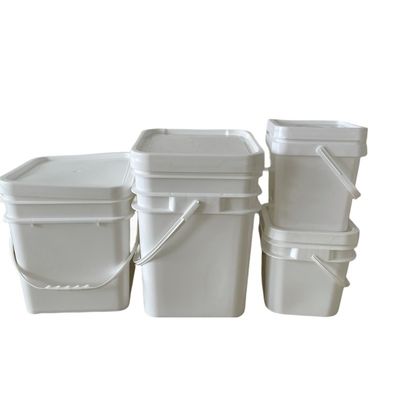 Bouteille carrée en plastique 4L 5L 6L 8L 10L pour le transport de boissons