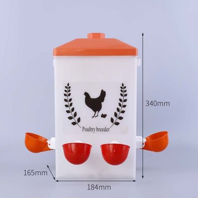 Seau en plastique carré imperméable à l'eau et à l'alimentation animale épaisseur de 1,0 à 2,5 mm