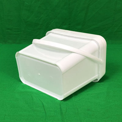 Seau en plastique transparent de 1 à 20 litres avec couvercle facile à ouvrir Épaisseur de couvercle de 1,0-2,5 mm Facile à ouvrir