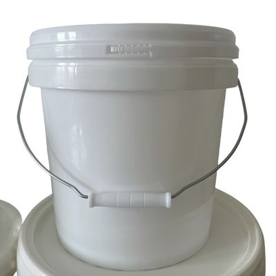 Seau en plastique transparent de 1 à 20 litres avec couvercle facile à ouvrir Épaisseur de couvercle de 1,0-2,5 mm Facile à ouvrir